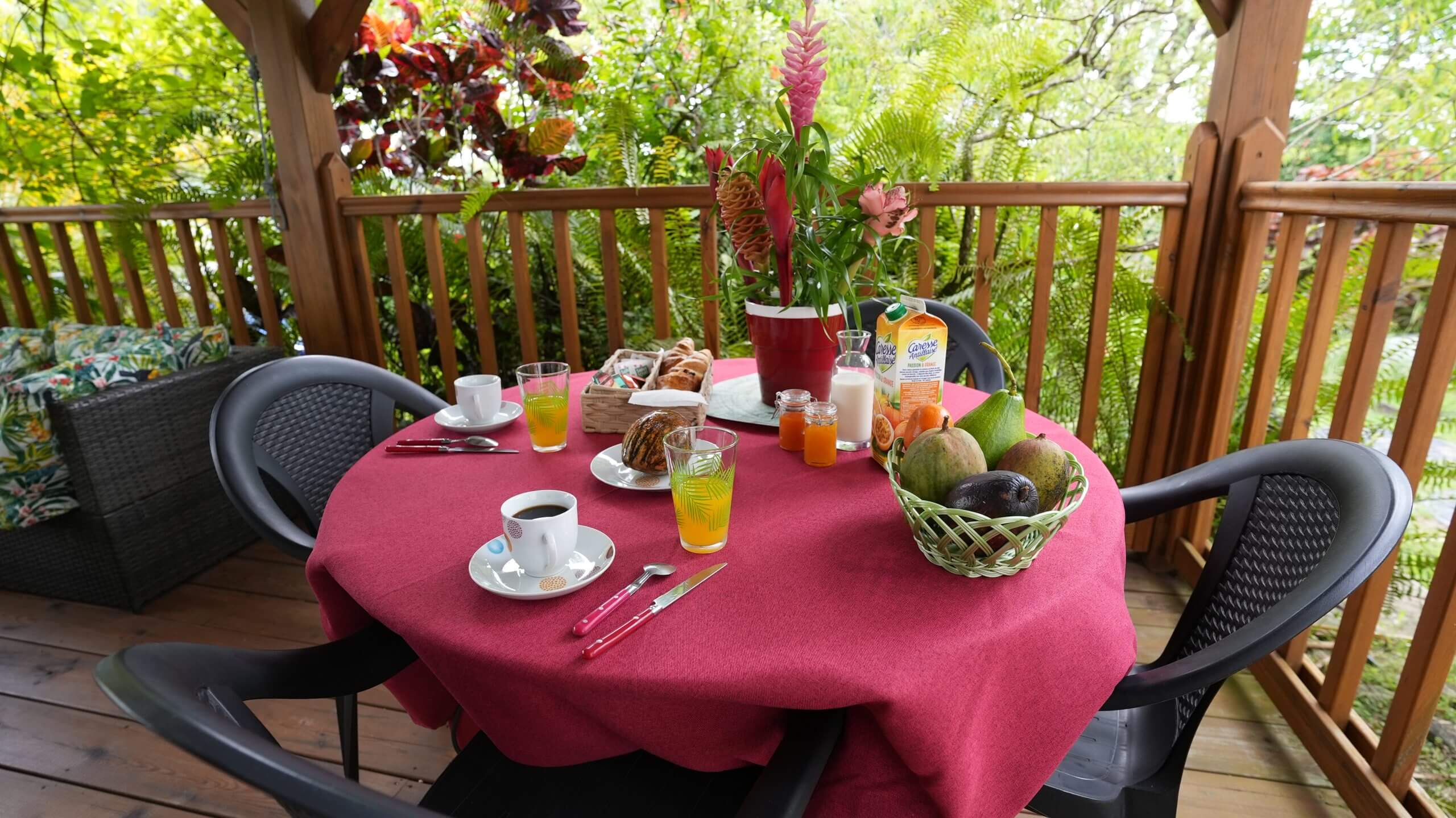 Bungalows Gourmands - petit dej