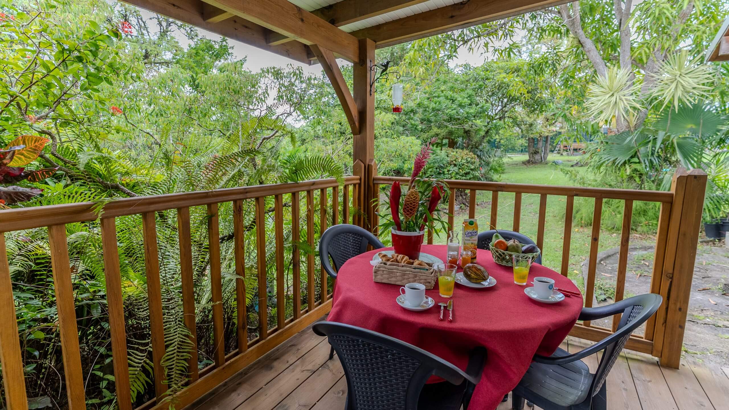 Bungalows Gourmands - Ti-Punch - terrasse
