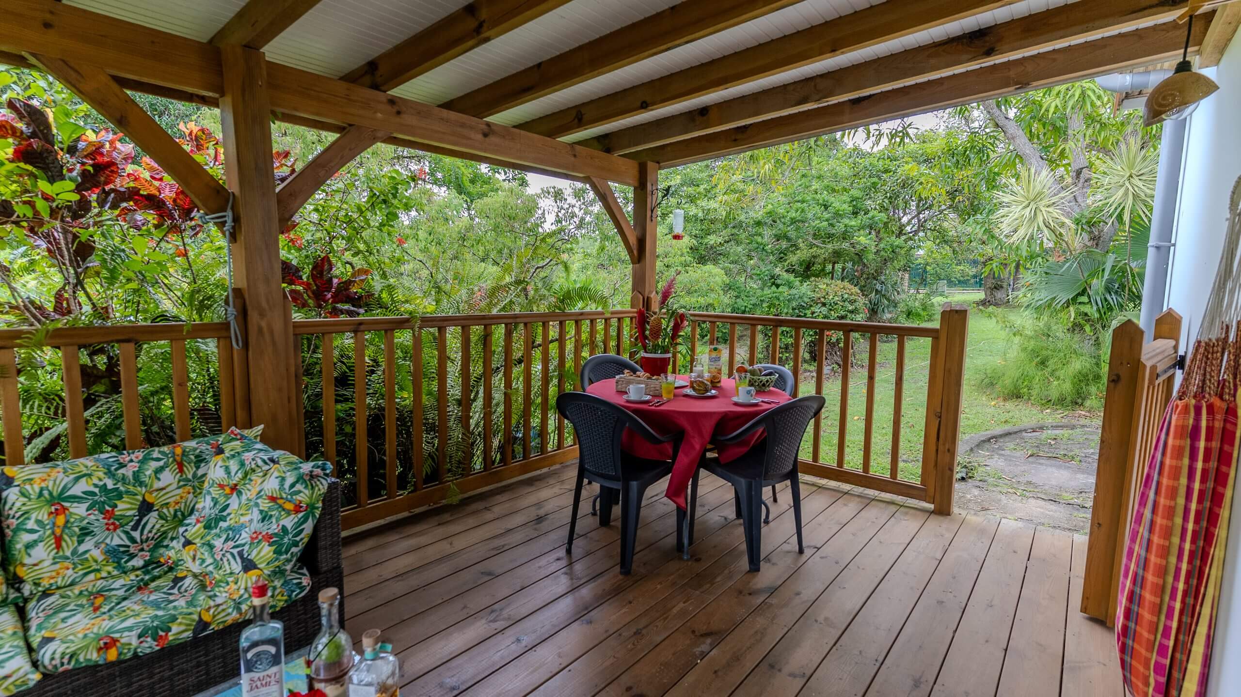 Bungalows Gourmands - Ti-Punch - terrasse